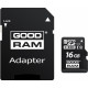 Карта пам`яті Goodram MicroSDHC 16GB UHS-I Class 10 + SD-adapter (M1AA-0160R12) - Фото 1