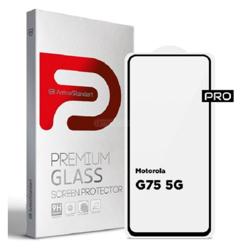 Защитное стекло ArmorStandart Pro для Motorola G75 5G Black (ARM83293)