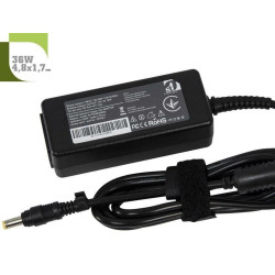 Блок живлення 1StCharger для ноутбука Asus 12V 36W 3A 4.8х1.7мм + каб.жив. (AC1STAS36WD2)