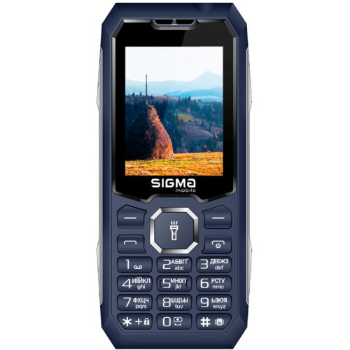 Телефон Sigma mobile X-Style 341 Bro Blue