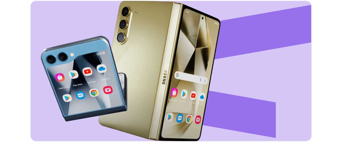 Samsung Galaxy Fold 6 и Galaxy Flip 6