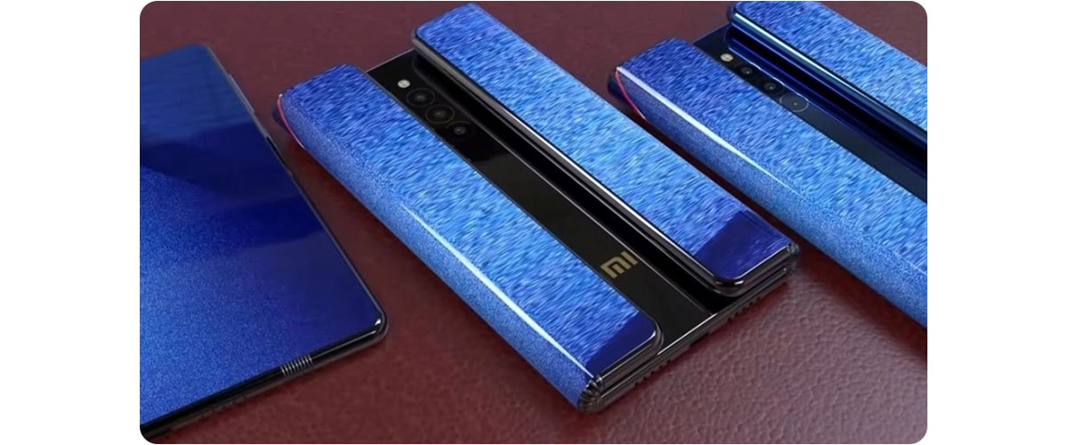 Можливий дизайн потрійного складаного смартфона Xiaomi