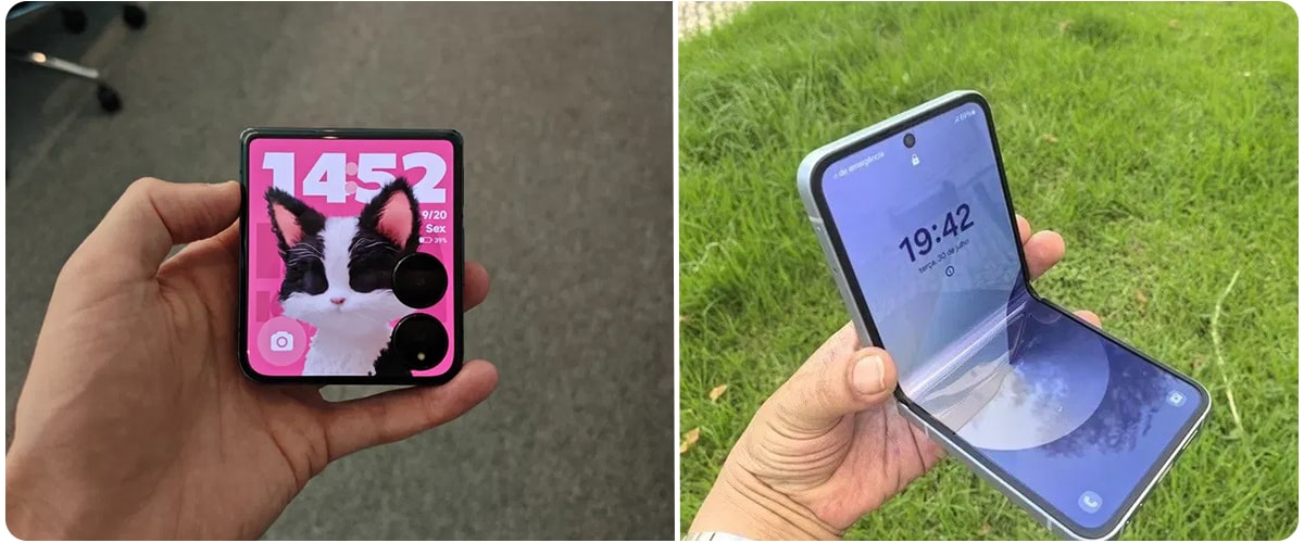 Xiaomi Mix Flip та Samsung Galaxy Flip 6