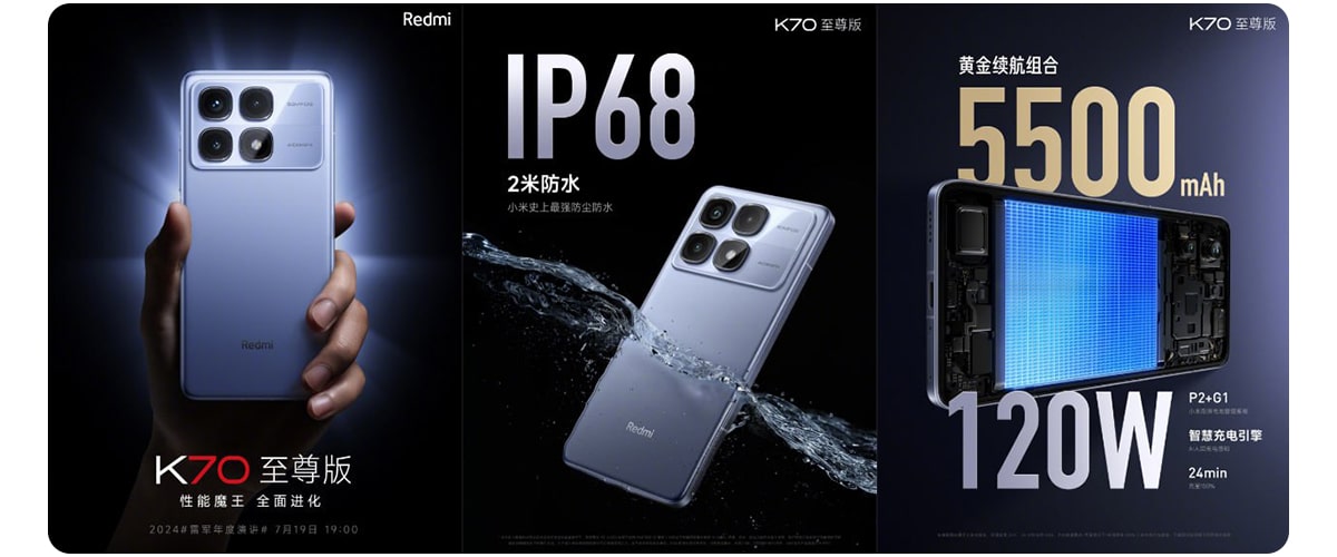 Дизайн, вологозахист та автономність Redmi K70 Extreme Edition