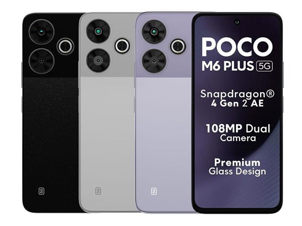 Дизайн Poco M6 Plus 5G