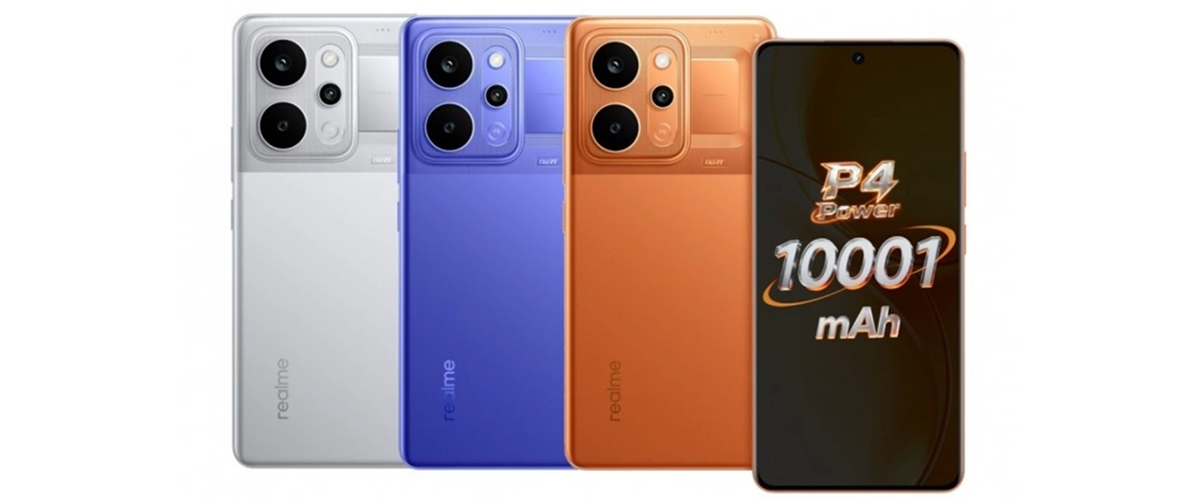 Вийшов Realme P4 Power - міцний і недорогий смартфон з великою батареєю