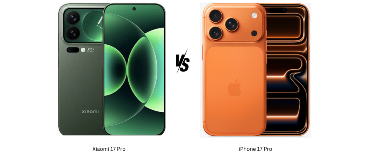 Xiaomi 17 Pro та iPhone 17 Pro: два погляди на ідеальний смартфон 
