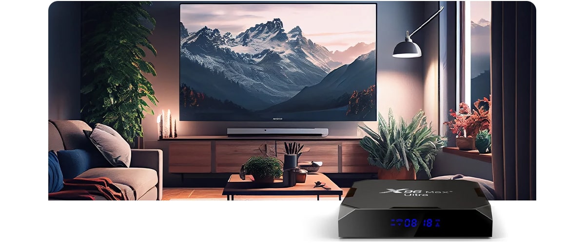 Smart TV X96 MAX+ Ultra