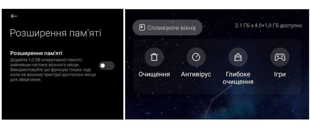 Смартфони з оперативною пам'яттю 4 ГБ