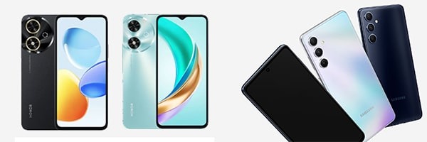 На ринок вийшли смартфони Samsung Galaxy M55 5G та HONOR Play 50/Play 50m