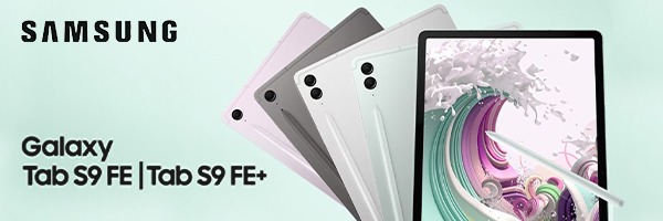 Galaxy Tab S9 FE - легкий планшет із захистом від вологи
