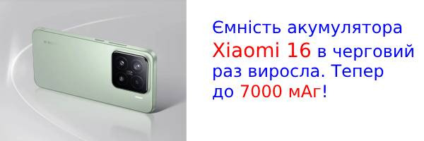 Батарея еще невышедшего Xiaomi 16 растет как на дрожжах!