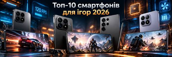Топ-10 смартфонов для мобильных игр 2026