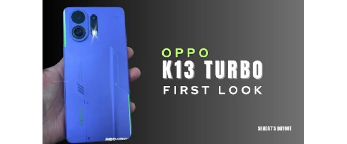 У мережу злили зображення китайської версії Oppo K13 Turbo