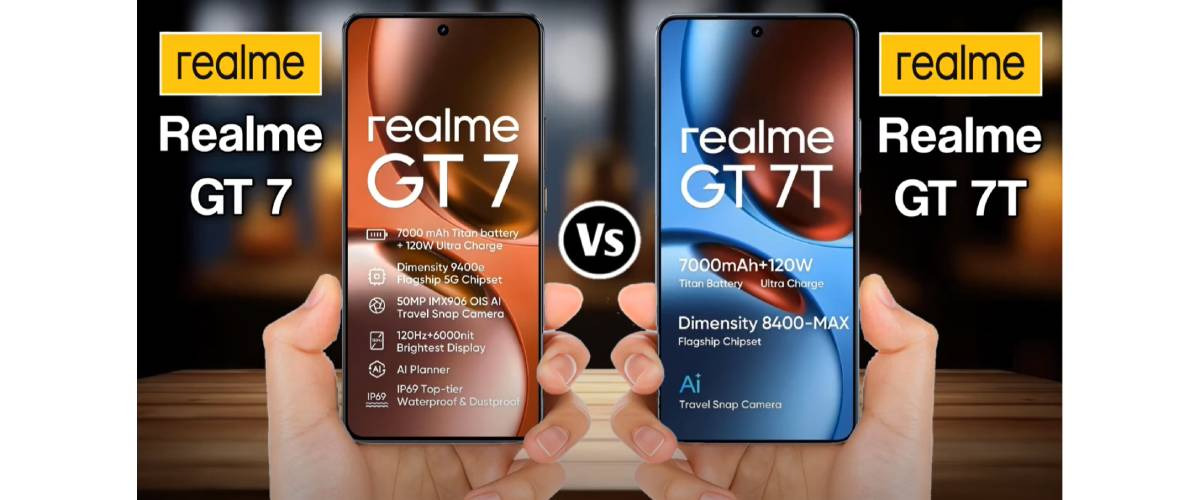 У мережу злили повні дані та ціни смартфонів Realme GT 7 і Realme GT 7T