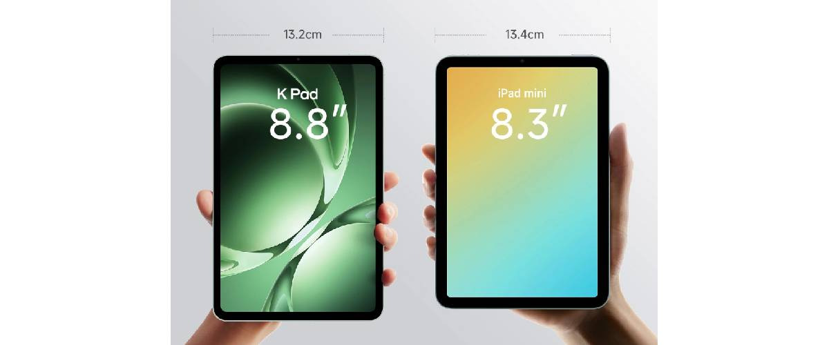 Xiaomi представила 8,8-дюймовий Redmi K Pad з чіпом Dimensity 9400+