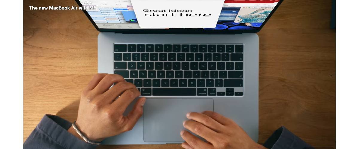 Apple представила MacBook Air з процесором M5